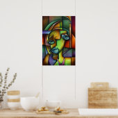 'Suche nach Eva' Poster (Küche)