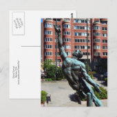 Suche nach ewiger Postkarte (Vorne/Hinten)