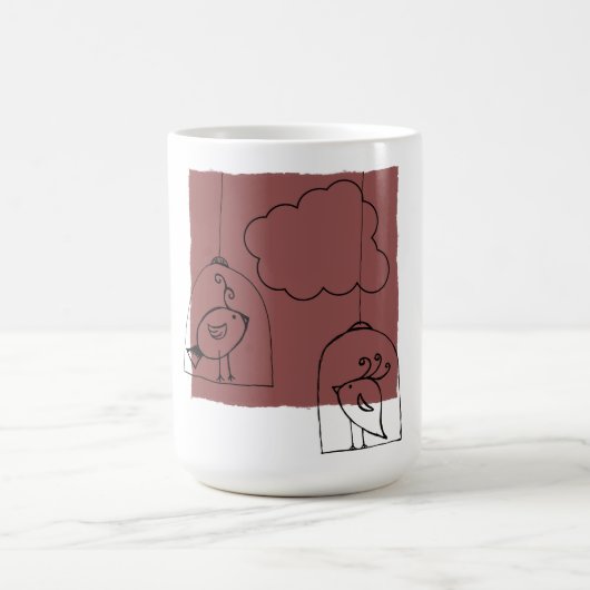 Suche nach Freiheit Kaffeetasse (Mittel)