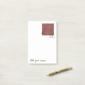 Suche nach Freiheit Post-it Klebezettel (Auf Schreibtisch)