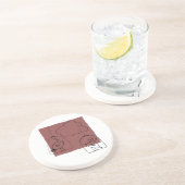 Suche nach Freiheit Sandstein Untersetzer (Seite)