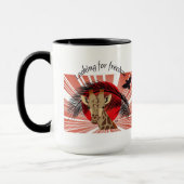 Suche nach Freiheit Tasse (Links)