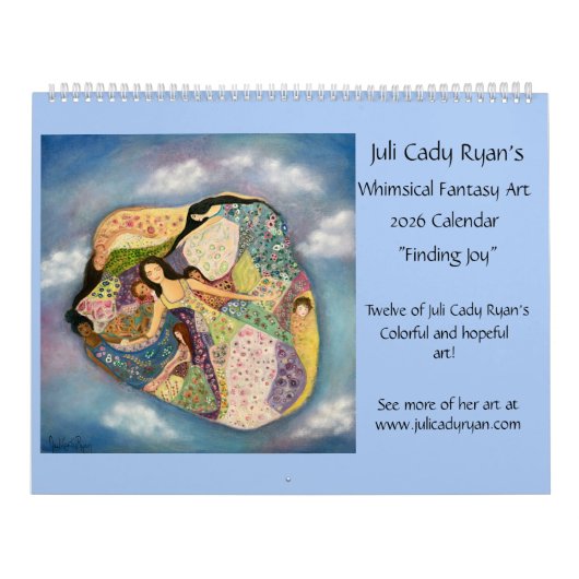 Suche nach Freude Whimsical Art 2025 Kalender (Titelbild)