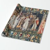 Suche nach Heiligem Gral, Bewahrung, Ritterabfahrt Geschenkpapier (Ungerollt)