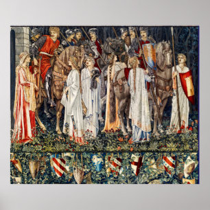 Suche nach Heiligem Gral, Bewahrung, Ritterabfahrt Poster