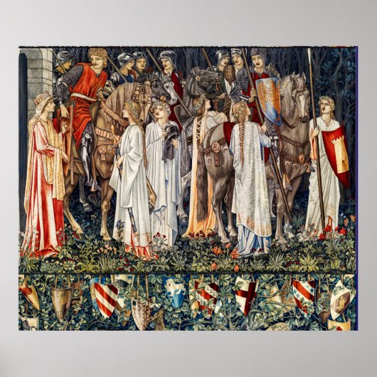 Suche nach Heiligem Gral, Bewahrung, Ritterabfahrt Poster (Vorne)