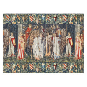 Suche nach Heiligem Gral, Bewahrung, Ritterabfahrt Tischdecke