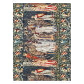 Suche nach Heiligem Gral, Bewahrung, Ritterabfahrt Tischdecke (Vorderseite)