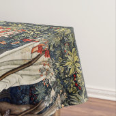 Suche nach Heiligem Gral, Bewahrung, Ritterabfahrt Tischdecke (Beispiel)