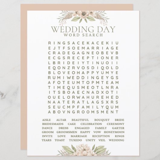 Suche nach Hochzeiten und Empfang (Vorne/Hinten)