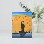 Suche nach Ihrem Zen Postkarte (Stehend Vorderseite)