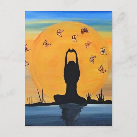 Suche nach Ihrem Zen Postkarte (Vorderseite)