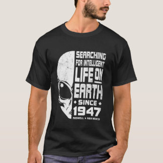 Suche nach intelligenter Roswell-Alien T-Shirt