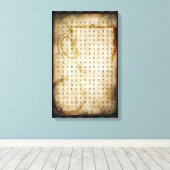 Suche nach Kaffeemarken Leinwanddruck (Insitu (Holzboden))