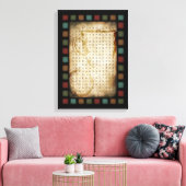 Suche nach Kaffeemarken Leinwanddruck (Insitu (Wohnzimmer))