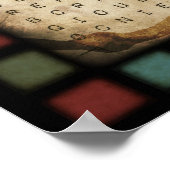 Suche nach Kaffeemarken Poster (Ecke)