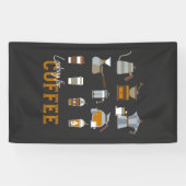 Suche nach köstlichen Kaffee-Drinks Banner (Horizontal)