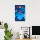Suche nach Leben auf dem Jupitermond Europa Poster (Heimbüro)