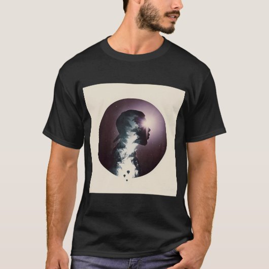 Suche nach Licht T-Shirt (Vorderseite)