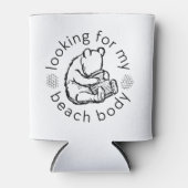 Suche nach meinem Beach Body mit Winnie-the-Pooh Dosenkühler (Vorderseite)