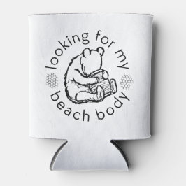 Suche nach meinem Beach Body mit Winnie-the-Pooh Dosenkühler