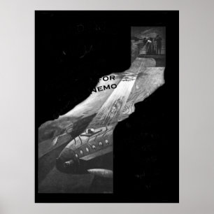 Suche nach Nemo Jules Vernes New Steampunk Book Poster