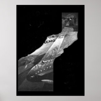 Suche nach Nemo Jules Vernes New Steampunk Book Poster