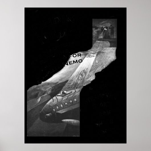 Suche nach Nemo Jules Vernes New Steampunk Book Poster (Vorne)