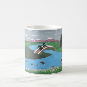 Suche nach Nessie Kaffeetasse