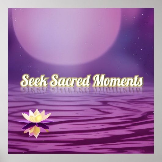 Suche nach Sacred Moments Poster (Vorne)