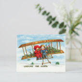 Suche nach Santa Feiertagspostkarte (Stehend Vorderseite)