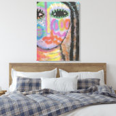 Suche nach selbst Abstrakter Malerei auf OSB-Mainb Leinwanddruck (Insitu (Schlafzimmer))