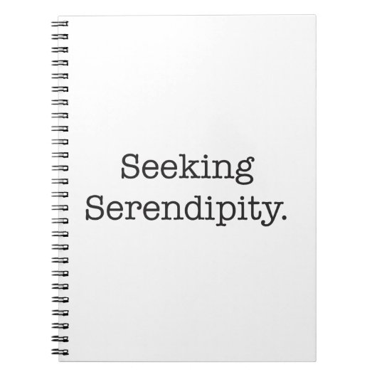 Suche nach Serendipity Notizblock (Vorderseite)