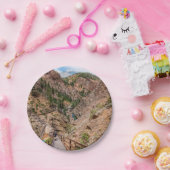 Suche nach sieben Falltreppen Papier-Teller Pappteller (Party)