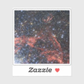 Suche nach Stellar Survivor der Supernova-Explosio Aufkleber (Blatt)