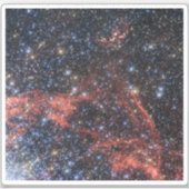 Suche nach Stellar Survivor der Supernova-Explosio Aufkleber (Vorderseite)