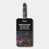 Suche nach Stellar Survivor der Supernova-Explosio Gepäckanhänger (Rückseite vertikal)