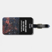 Suche nach Stellar Survivor der Supernova-Explosio Gepäckanhänger (Rückseite horizontal)