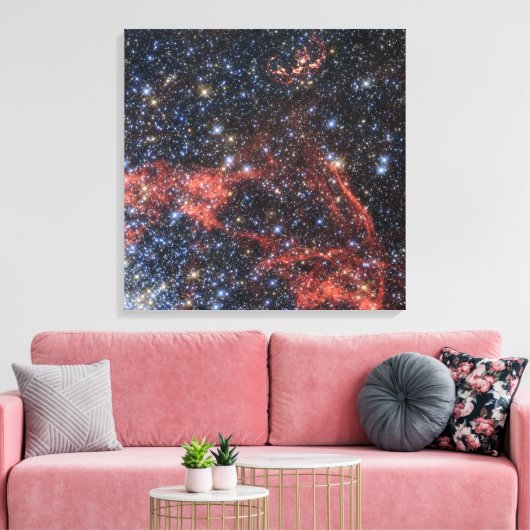 Suche nach Stellar Survivor der Supernova-Explosio Leinwanddruck (Insitu (Wohnzimmer))