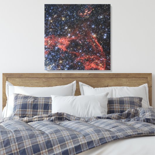 Suche nach Stellar Survivor der Supernova-Explosio Leinwanddruck (Insitu (Schlafzimmer))