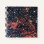 Suche nach Stellar Survivor der Supernova-Explosio Notizblock (Vorderseite)