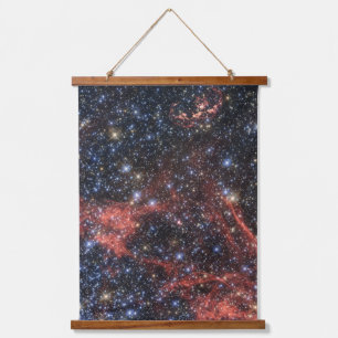Suche nach Stellar Survivor der Supernova-Explosio Wandteppich Mit Holzrahmen