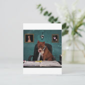 Suche nach Talenten Postkarte (Stehend Vorderseite)