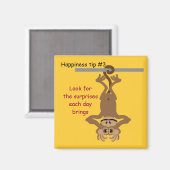 Suche nach Überraschungen Magnet (Vorderseite/Rückseite)