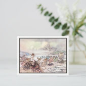 Suche nach Water Babys von Warwick Goble Postkarte (Stehend Vorderseite)