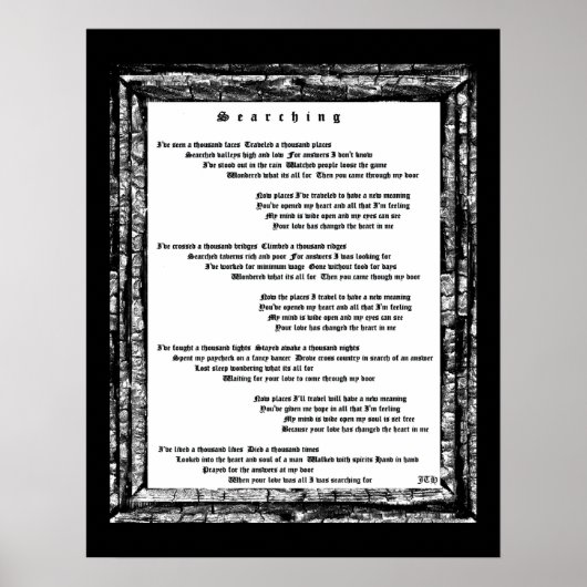 Suche Poster (Vorne)