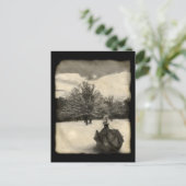 Suche - Postkarte (Stehend Vorderseite)