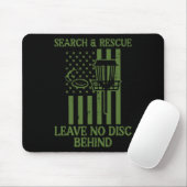Suche Rescue keine Festplatte hinter Flag Frisbee Mousepad (Mit Mouse)