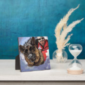 Suche und Rettung deutscher Schafe im Schnee Fotoplatte (InSitu)