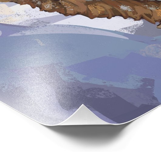 Suche und Rettung Fotodruck (Ecke)